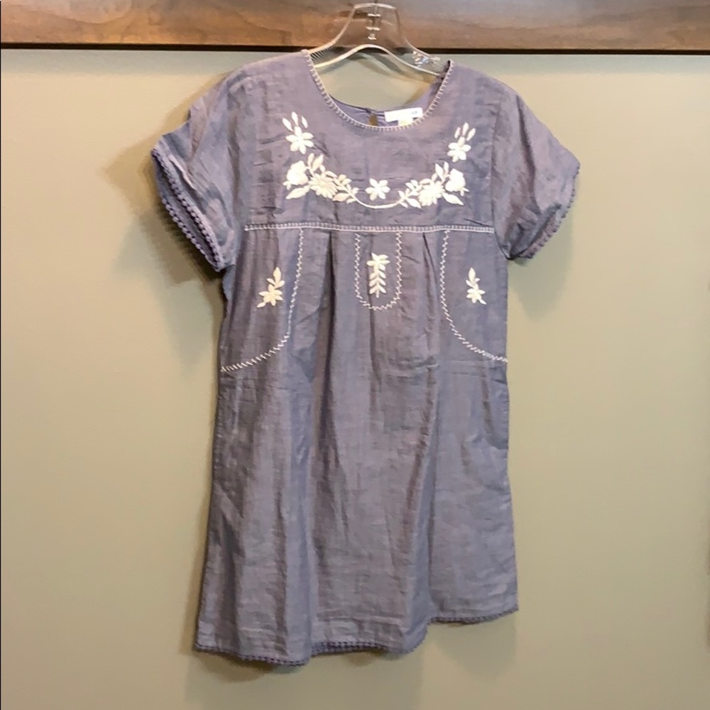 Jolie Embroidered Cotton Dress